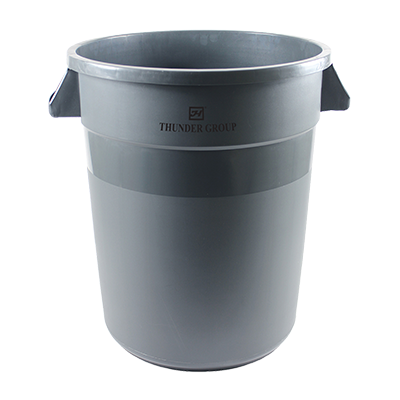 Winco PTC-44G Gray Trash Can - 44 Gallon