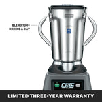 Waring CB15 Commercial Food Blender – 1 Gallon Stainless Steel, Heavy-Duty