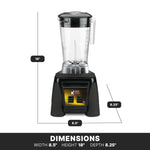 Waring MX1000XTX Xtreme Commercial Blender – 3.5 HP, 64 oz., Heavy-Duty