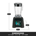 Waring MX1100XTX Xtreme Commercial Blender – 3.5 HP, Touchpad with Timer, 64 oz. Container