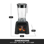 Waring MX1200XTX XPrep Commercial Blender – 3.5 HP, Variable Speed, 64 oz. Container