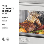 Waring WCO500X Convection Oven – Half Size, 150°F–500°F, Stainless Steel