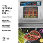 Waring WCV300 Chamber Vacuum Sealer – Commercial Vacuum Sealing System