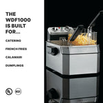 Waring WDF1000 Deep Fryer – 10 lb. Capacity Commercial Countertop Fryer
