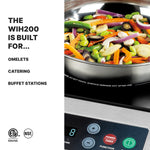 Waring WIH200 Induction Range – Single Burner Commercial Induction Cooktop