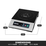Waring WIH200 Induction Range – Single Burner Commercial Induction Cooktop