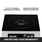 Waring WIH200 Induction Range – Single Burner Commercial Induction Cooktop