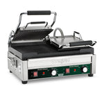 Waring WPG300 Panini Grill – Double Ribbed Plates, 17" x 9.5" Commercial Grill