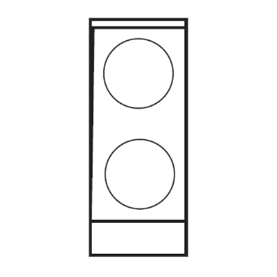 Imperial IHPA-2-12-E Hotplate, electric, countertop, 12", (2) round plate elements, solid top, CE