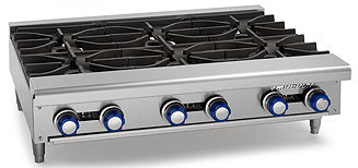 Imperial IHPA-1-12 Hotplate, gas, countertop, 12", (1) open burner, 32,000 BTU, NSF