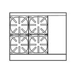 Imperial IHR-4-1HT-XB Diamond Series Heavy Duty Range, gas, 36", (4) open burners, (1) 12" hot top, open cabinet, 170,000 BTU, NSF