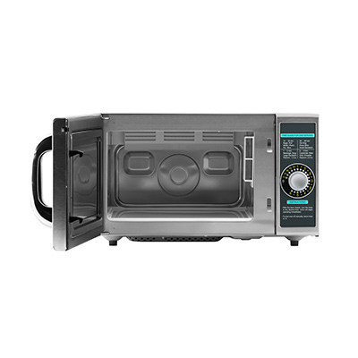 Sharp R-21LCFS Microwave Oven, Medium Duty, 1000 watts, 1.0 cu. ft. Capacity, NSF
