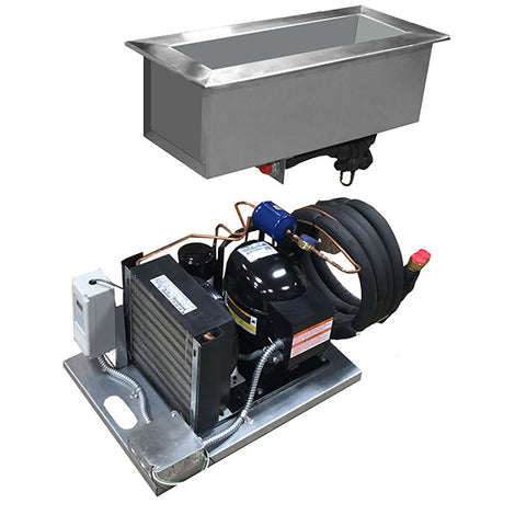 Restaurant Equipment &gt; Food Holding and Warming Equipment &gt; Steam Table &amp; Food Wells &gt; Hot &amp; Cold Wells &gt; Refrigerated Drop In Food Wells &amp; Tops