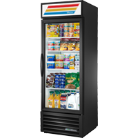 Restaurant Equipment &gt; Restaurant Refrigeration Equipment for Commercial Kitchens &gt; Merchandising &amp; Display Refrigerators and Freezers &gt; Merchandising Reach-In Refrigerators &gt; Merchandising Glass Door Refrigerators &gt; One Section