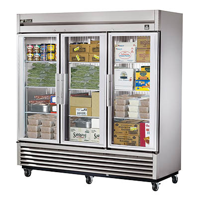 Restaurant Equipment &gt; Restaurant Refrigeration Equipment for Commercial Kitchens &gt; Reach-In Refrigerators &amp; Freezers &gt; Reach-In Freezers &gt; Glass Door Freezers
