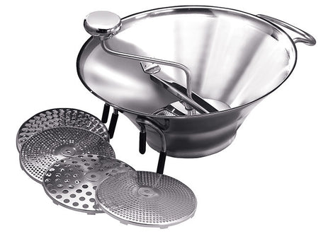 Food Preparation &gt; Fruit, Vegetable &amp; Salad Preparation Tools for Kitchens &gt; Food Mills