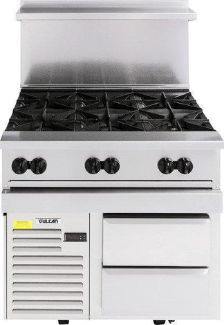 Restaurant Equipment &gt; High-Performance Commercial Restaurant Ranges &gt; Commercial Gas Ranges &gt; Refrigerated Base