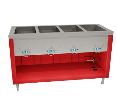 Restaurant Equipment &gt; Premium Food Holding &amp; Warming Equipment for Restaurants &gt; Steam Table &amp; Food Wells &gt; Electric Steam Tables