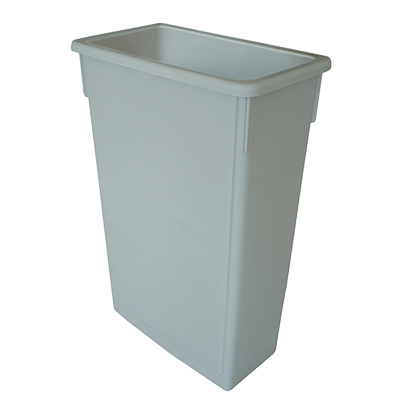 Janitorial Supplies &gt; Durable Trash Cans &amp; Recycling Bins for Businesses &gt; Space-Saving Trash &amp; Recycling Bins