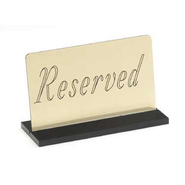 Restaurant Furniture &gt; Restaurant Furniture, Fixtures &amp; Signs &gt; Tabletop Signs