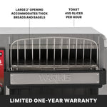 Waring CTS1000 Conveyor Toaster – 450 Slices/hr, 2" Opening, 120V Commercial