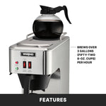 Waring WCM50 Café Deco Pour-Over Coffee Brewer – 3 Gallons/Hour
