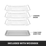 Waring WCO500X Convection Oven – Half Size, 150°F–500°F, Stainless Steel