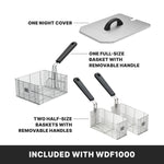 Waring WDF1000 Deep Fryer – 10 lb. Capacity Commercial Countertop Fryer