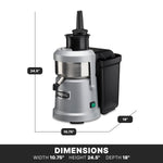 Waring WJX80X Juice Extractor – Commercial Pulp Eject Juicer