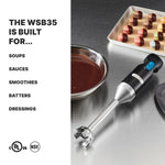 Waring WSB35 Immersion Blender – 7" Light-Duty Quik Stik