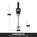 Waring WSB40 Immersion Blender – 10" Medium-Duty Quik Stik Plus