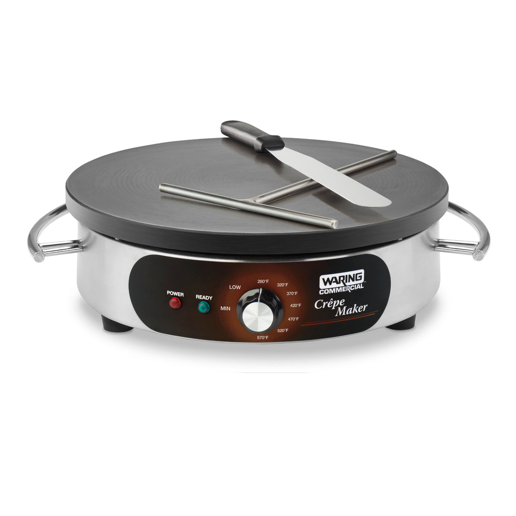 Waring WSC160X Crêpe Maker – 16" Electric Commercial Crêpe Maker