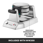 Waring WW200 Waffle Maker – Double Belgian Commercial Waffle Maker