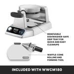 Waring WWCM180 Waffle Cone Maker – Single Commercial Waffle Cone Maker