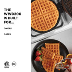 Waring WWD200 Waffle Maker – Double Classic Commercial Waffle Maker