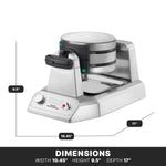 Waring WWD200 Waffle Maker – Double Classic Commercial Waffle Maker