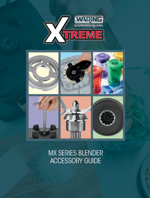 Waring MX1500XTX Accessory Guide