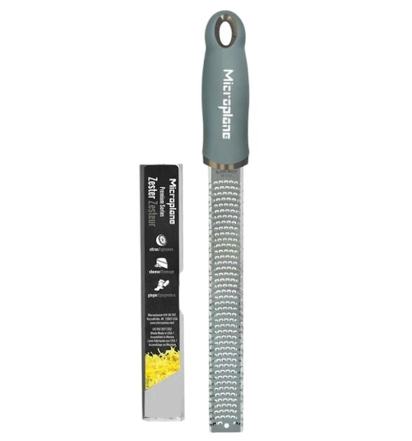 Microplane 46727 Premium Classic Citrus Zester and Grater, Eucalyptus Green