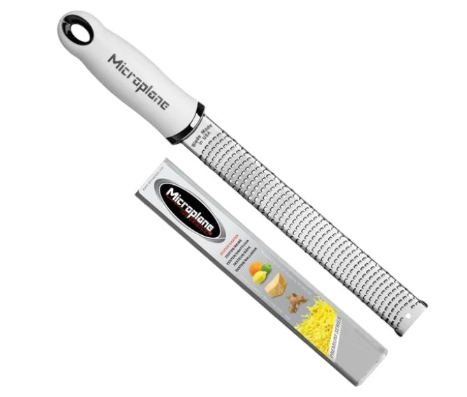 Microplane 46301 Premium Classic Citrus Zester and Grater, White