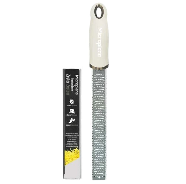 Microplane 46323 Premium Classic Citrus Zester and Grater, Cashmere Beige