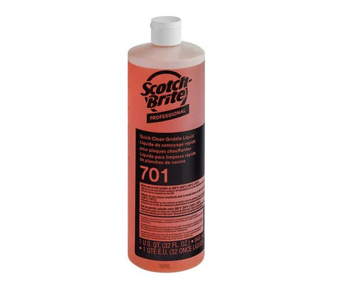 3M 701 Scotch-Brite Quick Clean Griddle Liquid, Quart