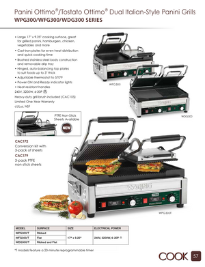 Waring WDG300 Catalog Page