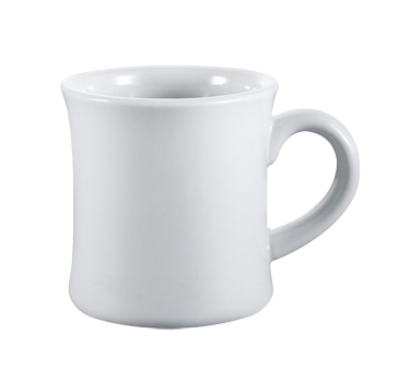 CAC China HAR-75-3 Mug Collection Hartford Mug, 7-1/2 oz., 3-1/4" dia. x 3-7/8"H, round