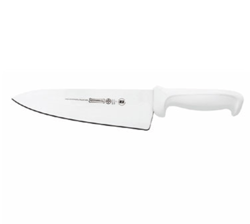 Mundial 5610-8 BR RF Cooks Knife 8"L x 2-1/2"W Antimicrobial High Carbon/No Stain Blade White