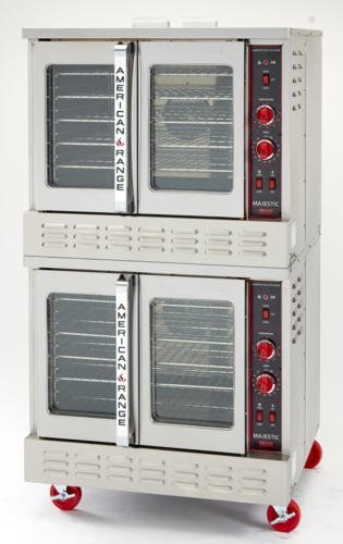 American Range M-2HE Majestic Double Deck Bakery Depth Gas Convection Oven 140,000 BTU