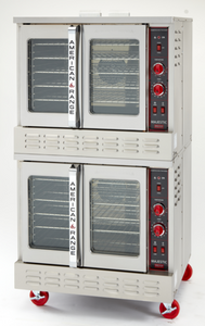 American Range M-2HE Majestic Double Deck Bakery Depth Gas Convection Oven 140,000 BTU