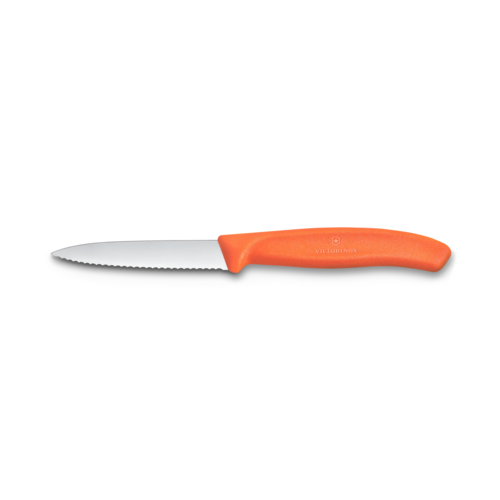 Victorinox 6.7639.C1 3" Serrated Blade Paring Knife Orange