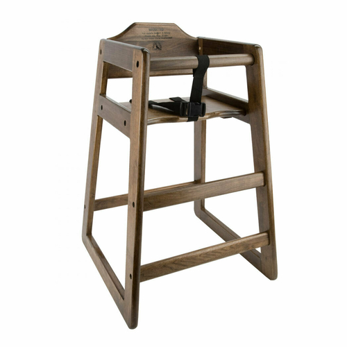 Libertyware WHCFAW-N Walnut Wood High Chair