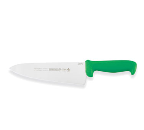 Mundial 5610-8 VD RF Cooks Knife 8"L x 2-1/2"W Antimicrobial High Carbon/No Stain Blade Green