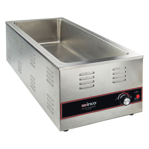 Winco FW-L600 4/3 Electric Food Warmer, 1500W